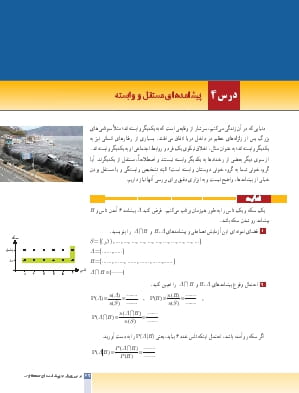 درس 4: پیشامدهای مستقل و وابسته