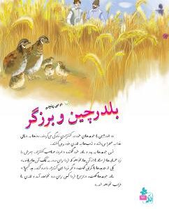 درس پنجم: بلدرچین و برزگر